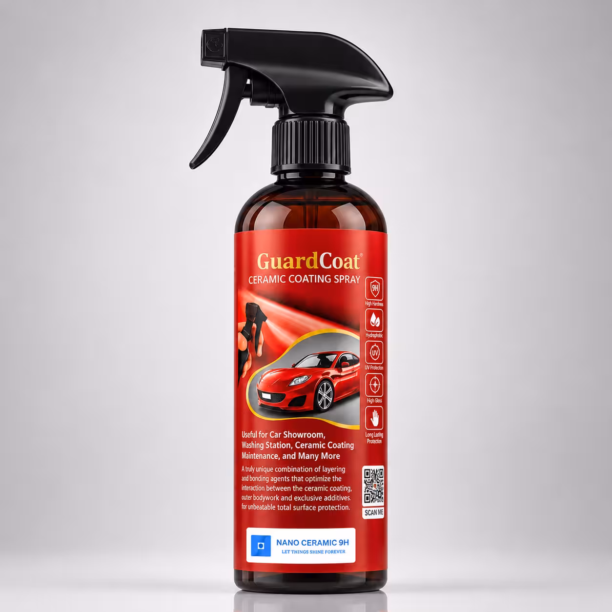 GuardCoat Ceramic Coating Spray bottle